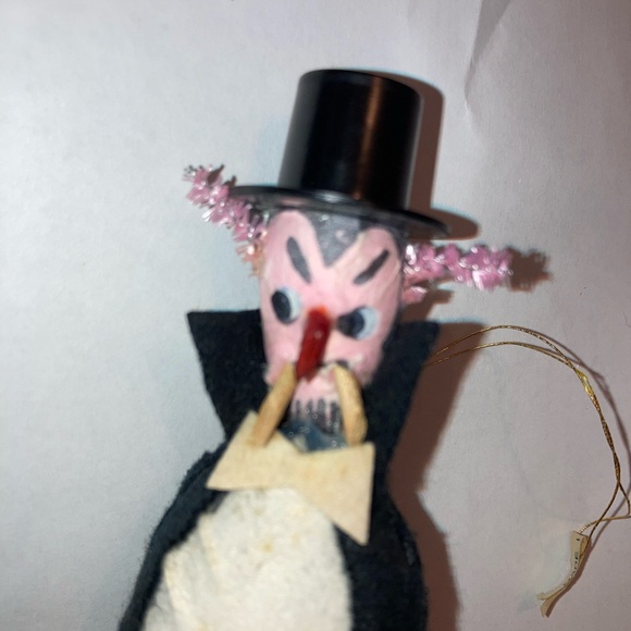 Vintage 1950s Dracula Vampire Halloween Figure from Japan 4” - Picture 2 of 4